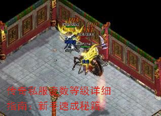 传奇私服度数等级详细指南:新手速成秘籍 传奇私服度数等级详细指南:新手速成秘籍