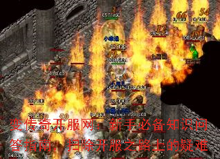 变传奇开服网:新手必备知识问答指南,扫除开服之路上的疑难 变传奇开服网:新手必备知识问答指南,扫除开服之路上的疑难