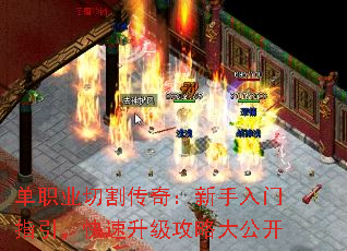 单职业切割传奇:新手入门指引,快速升级攻略大公开 单职业切割传奇:新手入门指引,快速升级攻略大公开