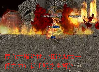 传奇新服降世,谁能助我一臂之力?新手疑惑全解答 传奇新服降世,谁能助我一臂之力?新手疑惑全解答