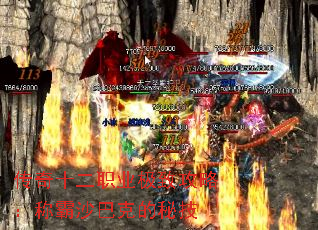 传奇十二职业极致攻略:称霸沙巴克的秘技 传奇十二职业极致攻略:称霸沙巴克的秘技