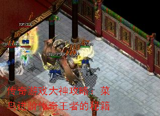 传奇游戏大神攻略:菜鸟进阶传奇王者的秘籍 传奇游戏大神攻略:菜鸟进阶传奇王者的秘籍