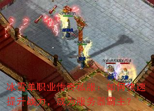 冰雪单职业传奇私服:如何快速提升战力,成为服务器霸主? 冰雪单职业传奇私服:如何快速提升战力,成为服务器霸主?