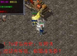 1.76精品传奇:如何快速提升等级,称霸服务器? 1.76精品传奇:如何快速提升等级,称霸服务器?