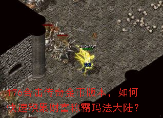 176合击传奇金币版本,如何快速积累财富称霸玛法大陆? 176合击传奇金币版本,如何快速积累财富称霸玛法大陆?