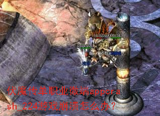 伏魔传单职业微端appcrash_224游戏崩溃怎么办? 伏魔传单职业微端appcrash_224游戏崩溃怎么办?