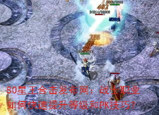 80星王合击发布网:战士职业如何快速提升等级和PK技巧? 80星王合击发布网:战士职业如何快速提升等级和PK技巧?