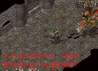 内功连击传奇私服:如何搭配技能才能打出爆炸伤害? 内功连击传奇私服:如何搭配技能才能打出爆炸伤害?