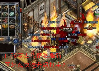 1.76复古传奇私服新区怎么快速升级打宝? 1.76复古传奇私服新区怎么快速升级打宝?