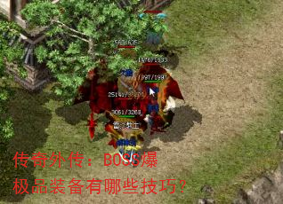传奇外传:BOSS爆极品装备有哪些技巧? 传奇外传:BOSS爆极品装备有哪些技巧?