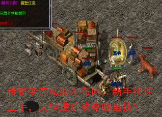 传奇变态私服发布网:新手快速上手,大神进阶攻略哪里找? 传奇变态私服发布网:新手快速上手,大神进阶攻略哪里找?