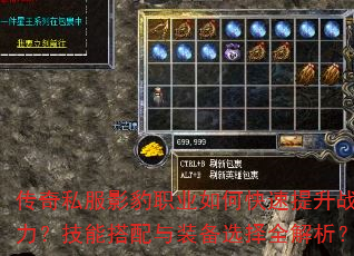 传奇私服影豹职业如何快速提升战力?技能搭配与装备选择全解析? 传奇私服影豹职业如何快速提升战力?技能搭配与装备选择全解析?